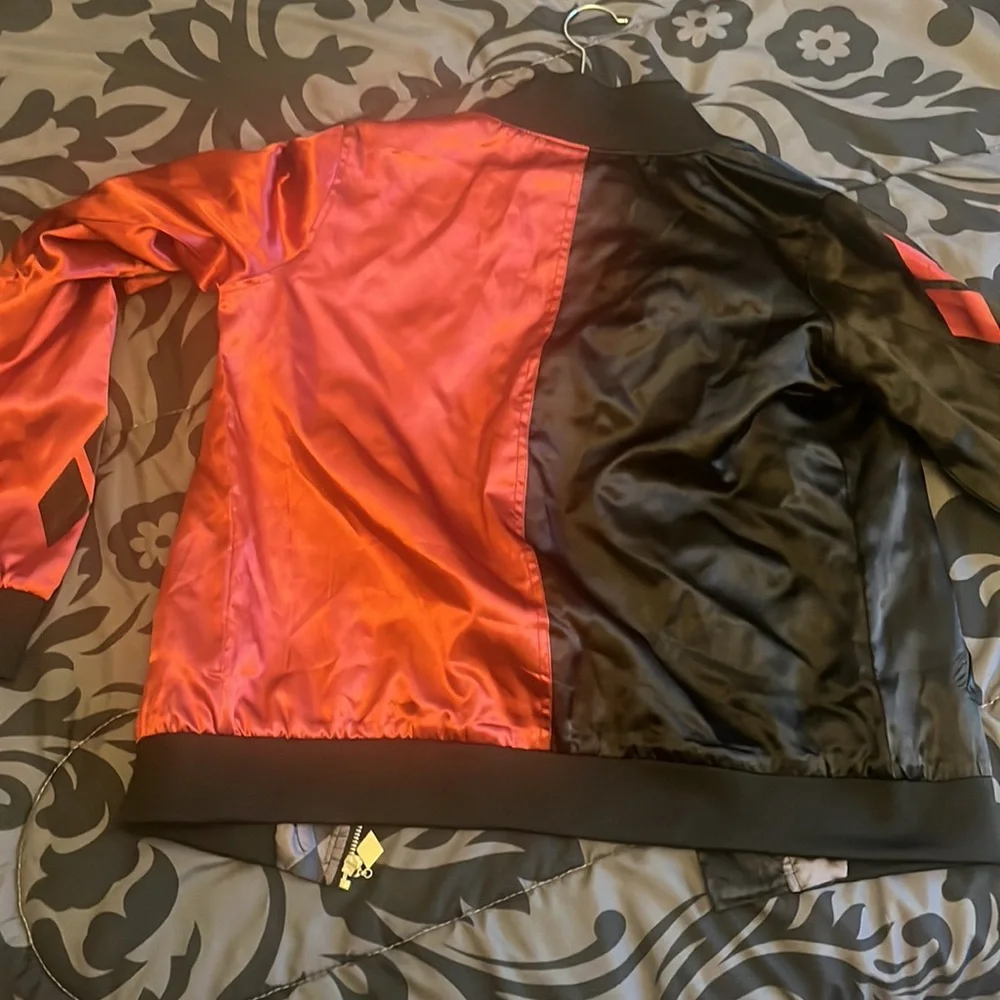 Harley Quinn size SMALL Classic Women's Bomber Jacket - Picture 6 of 10